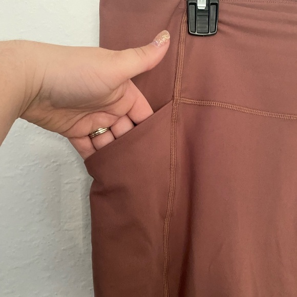 Girlfriend Collective Brown Crop Leggings 4XL - Picture 4 of 5